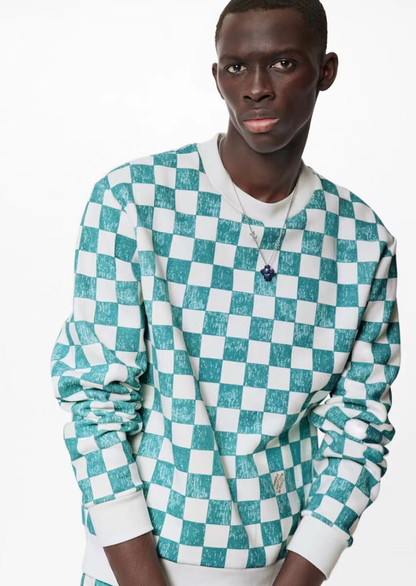 21Fw 루이비통 1v 다미에 오버헤드 맨투맨