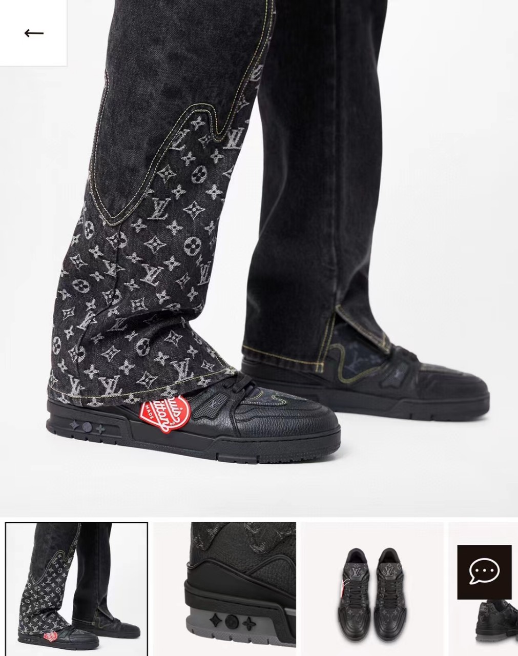 21FW 루이비통 모노그램 Trainer 모음 고급형 1201