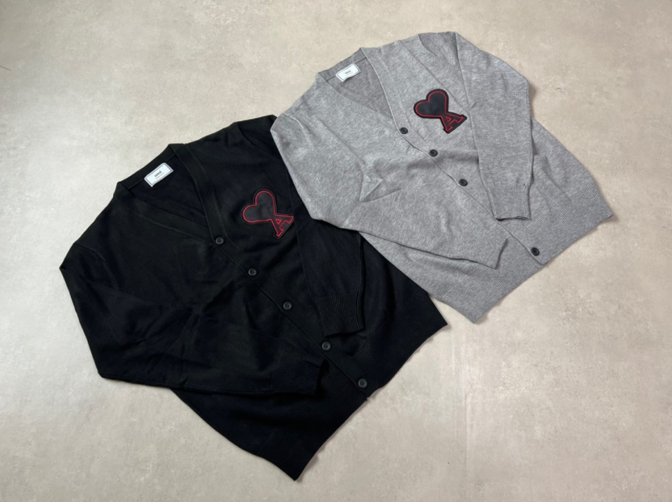 AMI  아미 빅하트 가디건 2종