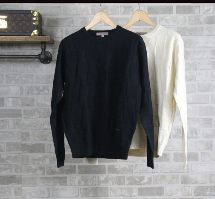 보테가베네타 [ BOTTEGA VENETA] 패턴 체크 니트