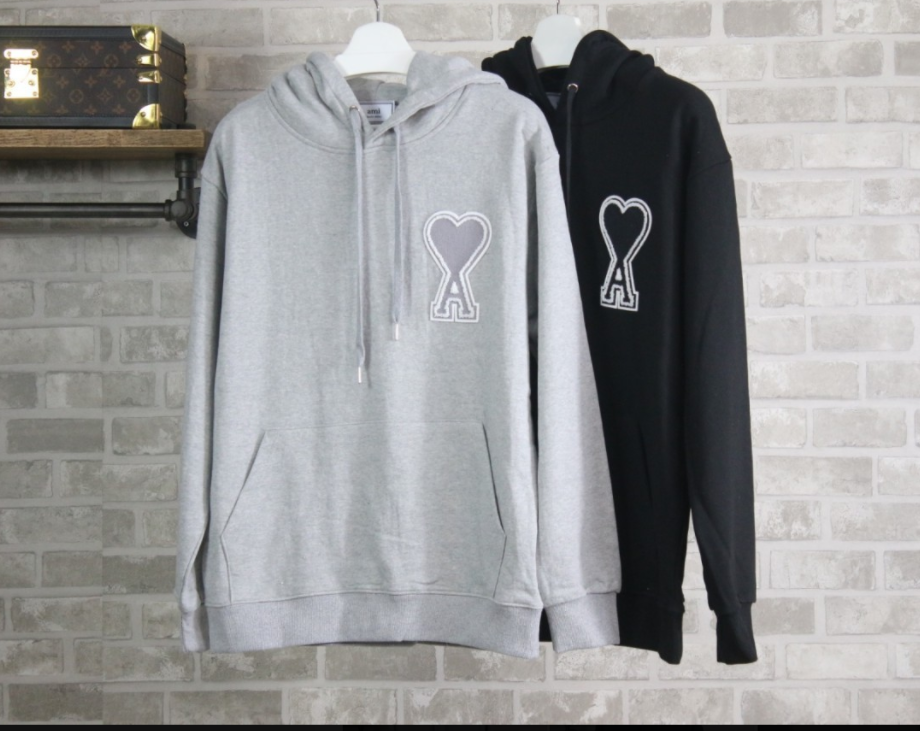 아미 [ AMI ] 빅하트 후드티