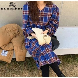 버버리 빈티지 체크원피스