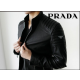 세일~ 프라다 엠보숄더 라이더 자켓