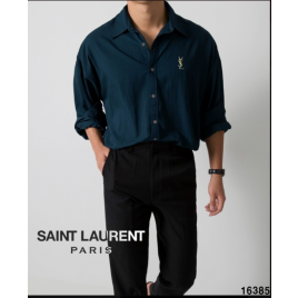 YSL 입생로랑 엠브로이드 실키드 셔츠 모음전