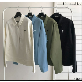 22ss 디올 자수 코튼 트러커 자켓 4종