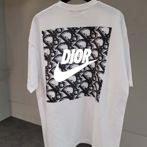 디올 x 나이키 스카치(그레이버젼) 반팔 티셔츠 2종