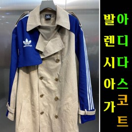 22년 발렌시아가 x 아디다스 로고 코트