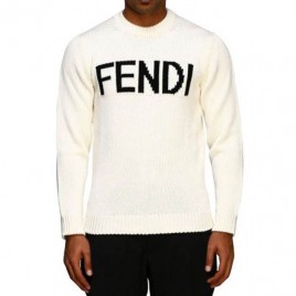 펜디 로고 커플 울 스웨터