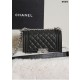 샤넬 캐비어 빈티지 은장 플랩 보이백 스몰