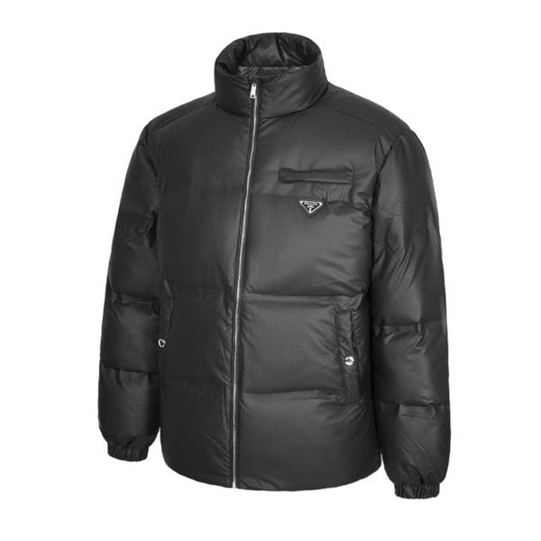 프라다 삼각로고 덕다운 패딩