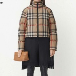 버버리 크롭 퍼퍼 패딩 점퍼