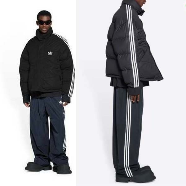 발렌시아가 아디다스 콜라보 푸퍼 패딩