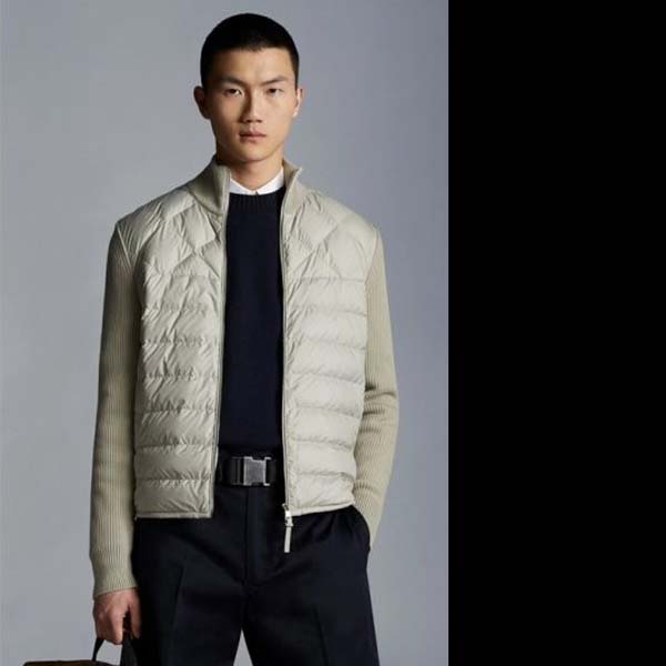 몽클레어 로고 다운 니트패딩 2종