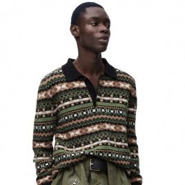 24FW 로에베 캐시미어 울 폴로스웨터