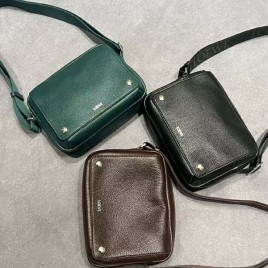 로에베 로고 Pebble Xs Full-Grain 레더 메신저백 3종 0206