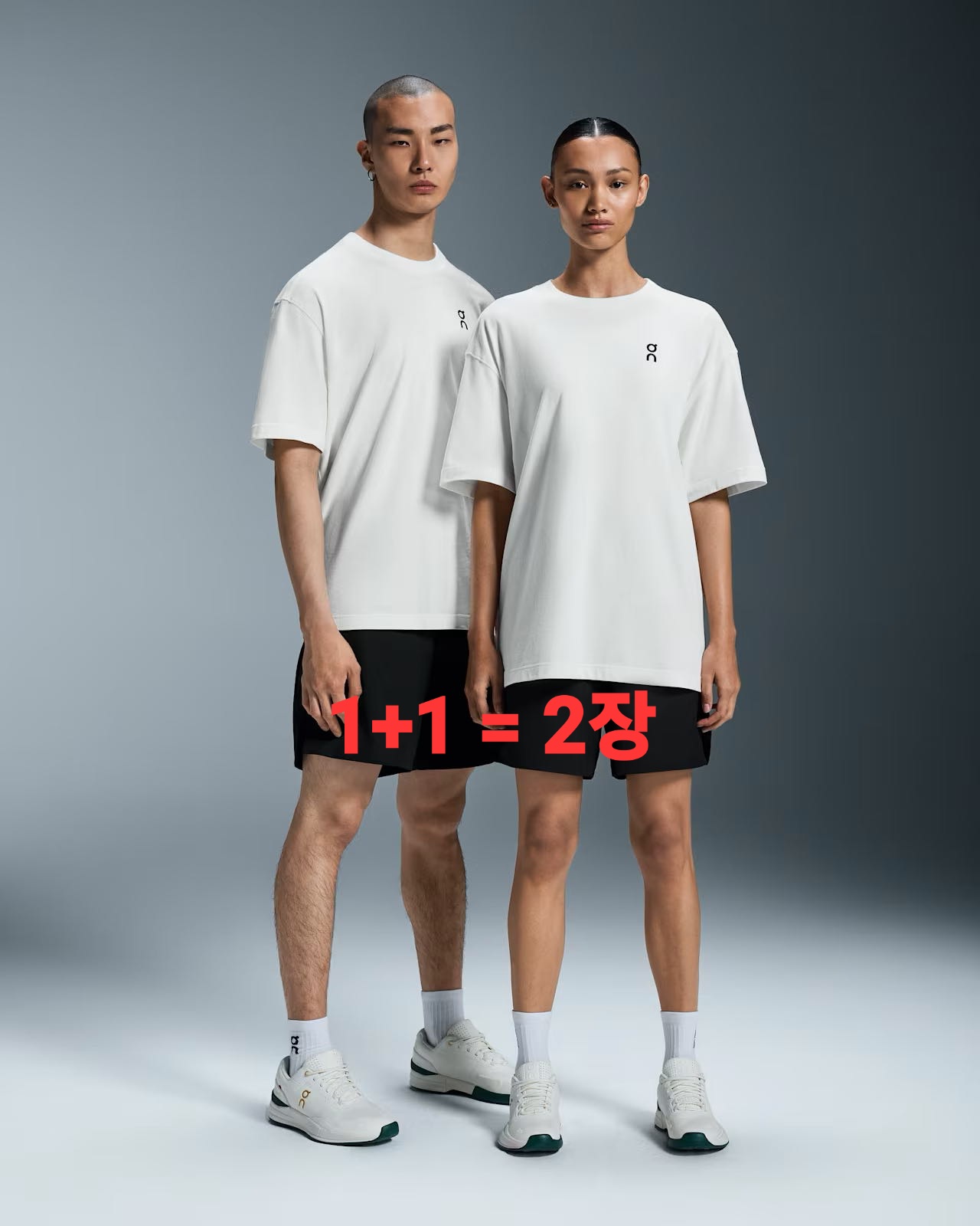 Beams x On Relaxed-T 로고 티셔츠