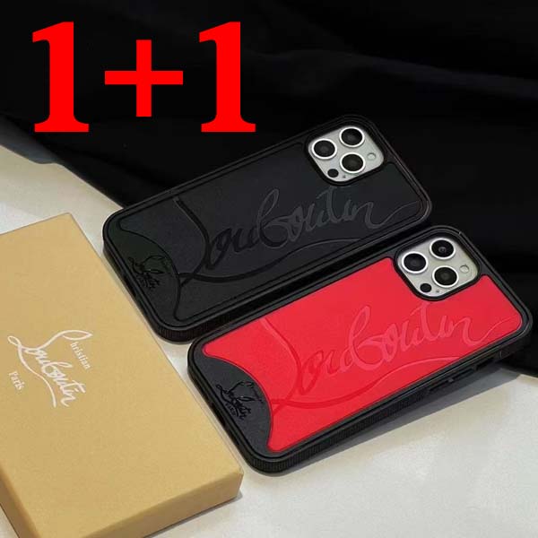 크리스찬 루부탱 아이폰 케이스 1+1