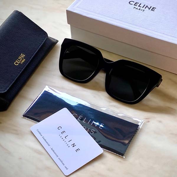 셀린느 모노크롬 05 선글라스 아세테이트 블랙