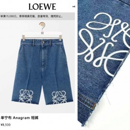 25년 로에베 로고 애너그램 쇼츠 팬츠 0424