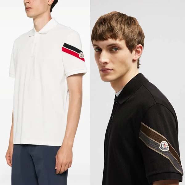 몽클레어 Applique 로고 폴로 티셔츠 2종