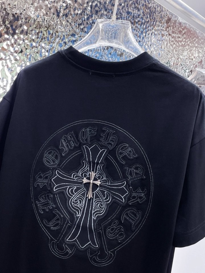 크롬하츠 수입 나염 라운드 반팔티셔츠 2종