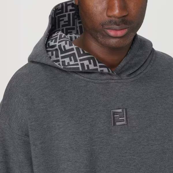 25년 펜디 로고 후드 맨투맨 0618