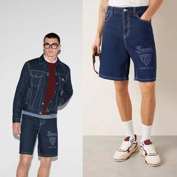 25년 구찌 로고 데님 프리미엄진 0623