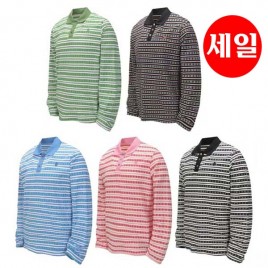 크롬하츠 로고 스트라이프 긴팔 니트 5종 0804