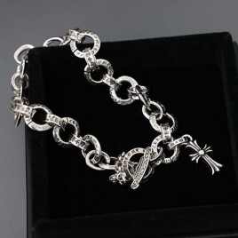 크롬하츠 베이비펫 링 체인 팔찌