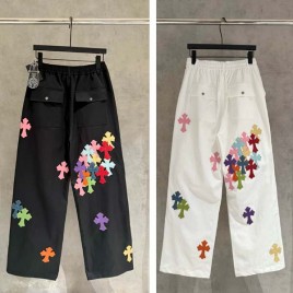 25년 크롬하츠 십자가 패치 팬츠 2종 0805