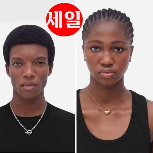 보테가베네타 로고 Intreccio 목걸이 커플 4종 0807