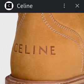 25년 셀린느 로고 레더 커플 워커 2종 0809