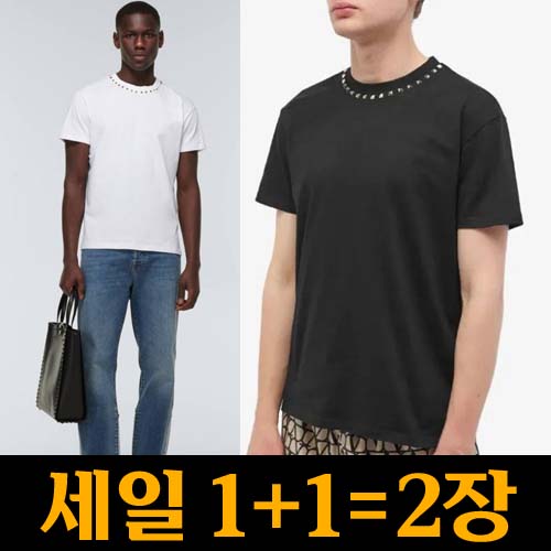 25년 발렌티노 락스터드 반팔티셔츠 4종