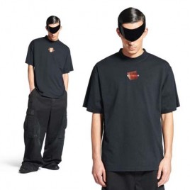 25년 발렌시아가 테이프드 로고백 반팔티셔츠 2종