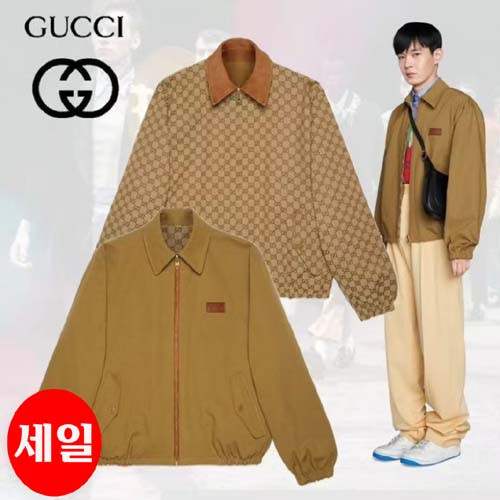 21SS 구찌 GG 리버서블 양면 자켓
