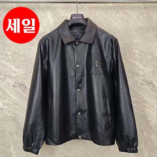 25년 크롬하츠 로고 레더 재킷 0914