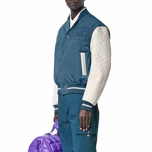 루이비통 모노그램 자수로고 다운 패딩 재킷