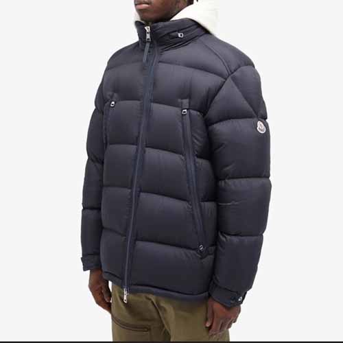 몽클레르 로고 네르비온 다운 패딩 점퍼