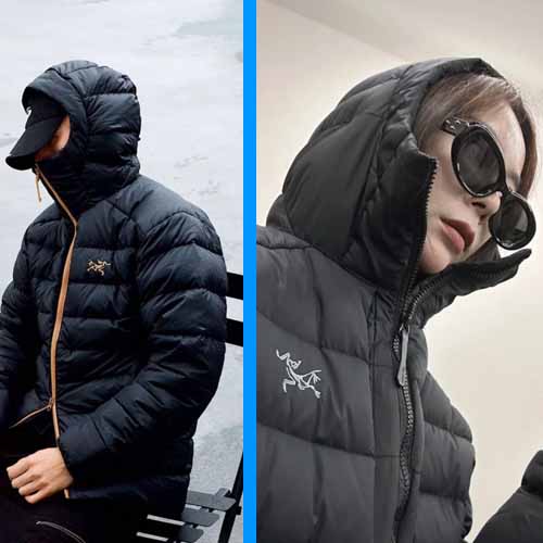 아크테릭스 토륨 후디 다크 매직 다운 패딩