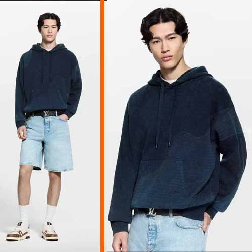 25년 루이비통 모노그램 그래픽 자카드 후디 1207