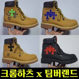 크롬하츠 x 팀버랜드 크로스 패치 6인치 레더 부츠 6종 1223