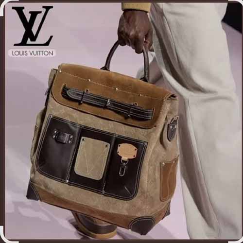 루이비통FW 런어웨이 스티머 40cm 레더백 1229