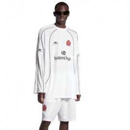 발렌시아가 사커 시리즈 도쿄 화이트 롱슬리브