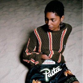 스투시 x 파타 스트라이프 스웨터