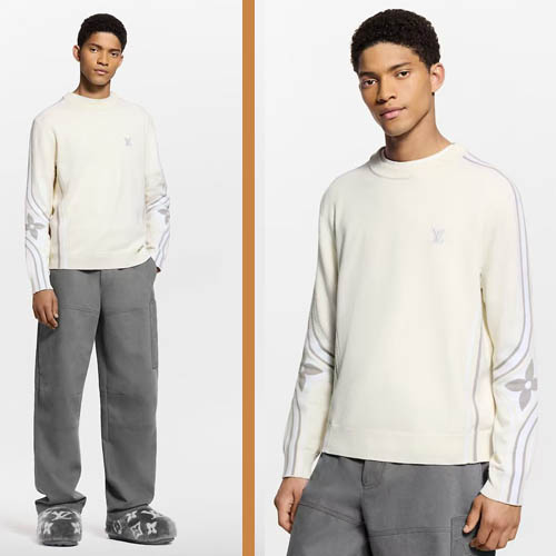 루이비통 그래픽 니티드 크루넥 니트 0118