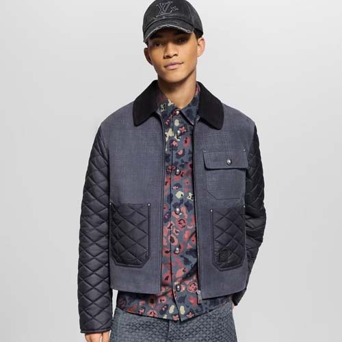 루이비통 포켓 블루종 재킷