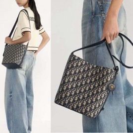 디올 오블리크 스몰 스타 백