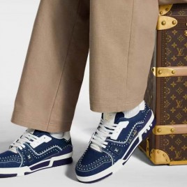 루이비통 LV 스와로브스키 장식 트레이너 스니커즈 0209