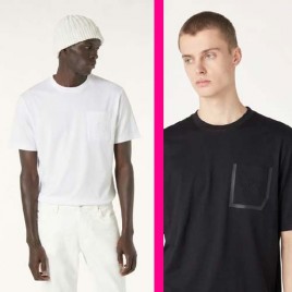 26ss 로로피아나 로고 포켓 라운드 반팔티셔츠 3종 0311