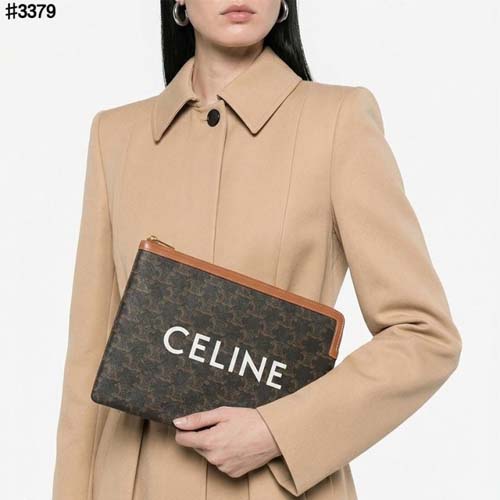 셀린느 로고 파우치 & 클러치